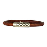 Saddle Brown Leather
